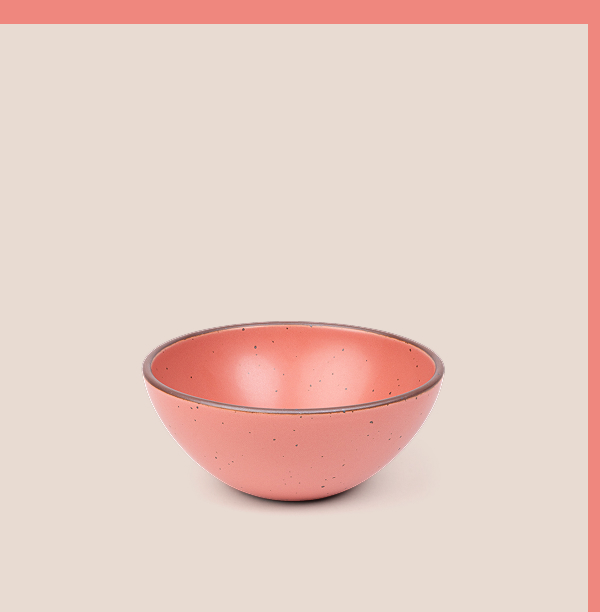 Soup Bowl in Guava Soup Bowl in Guava