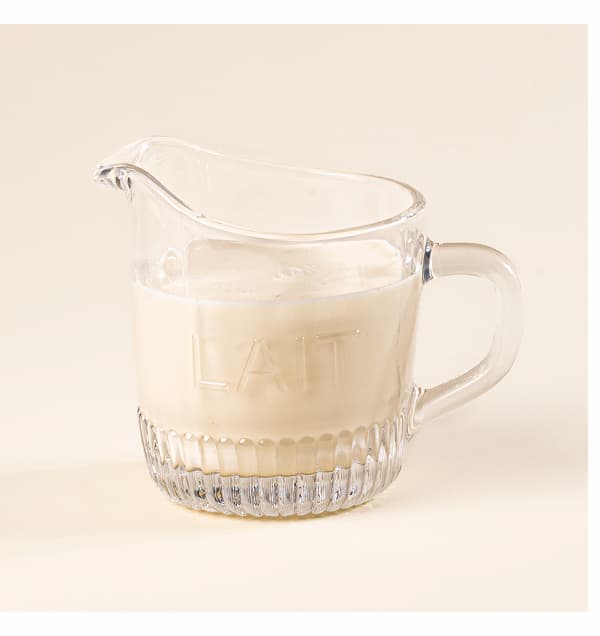 Glass Lait Creamer