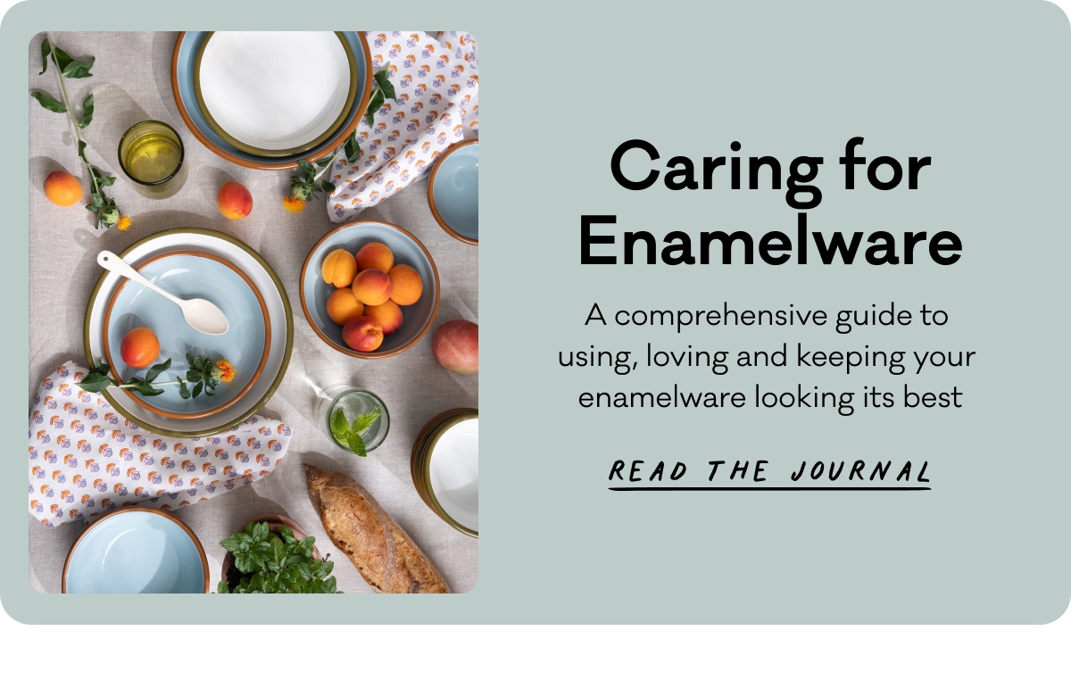 Caring For Enamelware