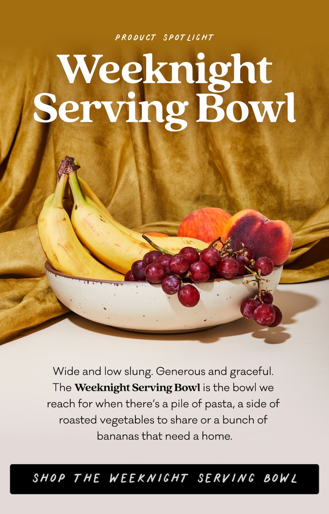 Wekknight Serving Bowl