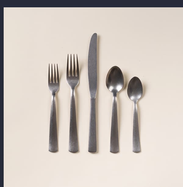 Fuller Stainless Steel Flatware, 5-Piece Set