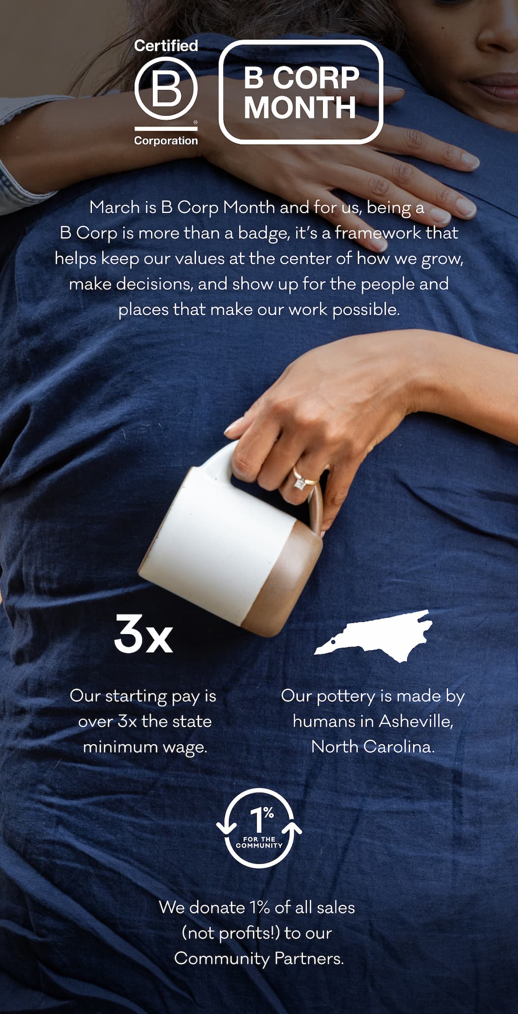 B Corp Month - March is B Corp Month and for us, being a  B Corp is more than a badge, it’s a framework that helps keep our values at the center of how we grow, make decisions, and show up for the people and places that make our work possible.