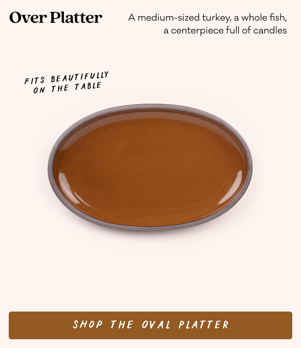 Oval Platter