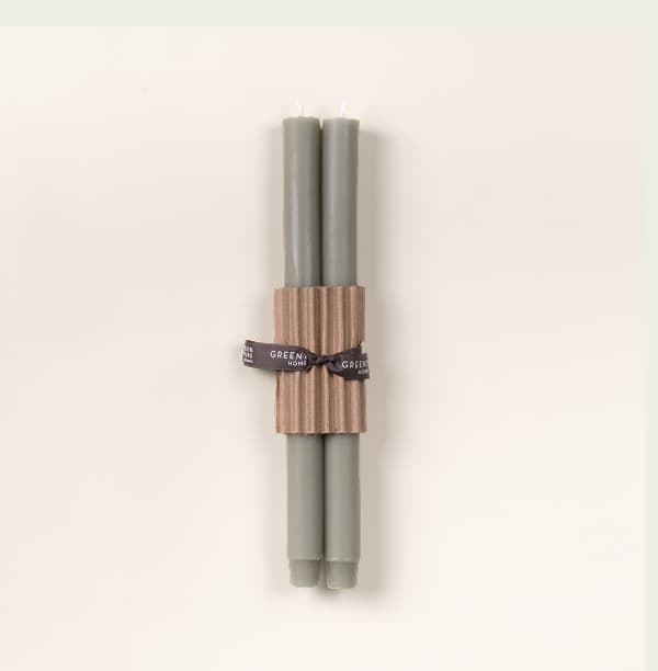Beeswax Church Tapers, Set of 2