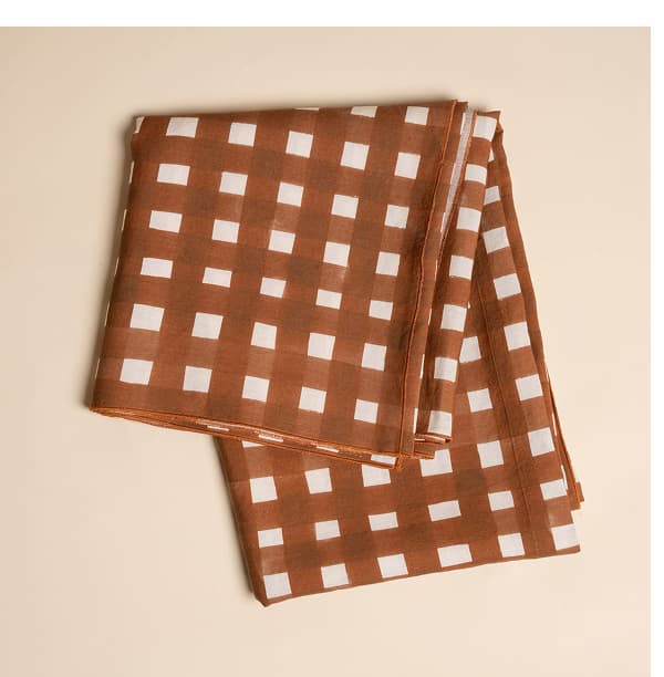 Crosshatch Linen Tablecloth Crosshatch Linen Tablecloth