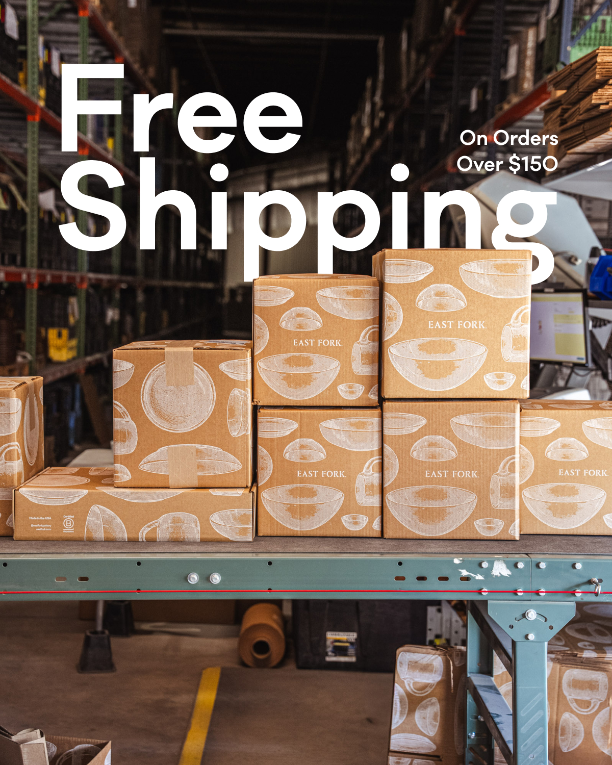 Free Shipping on Orders Over $150