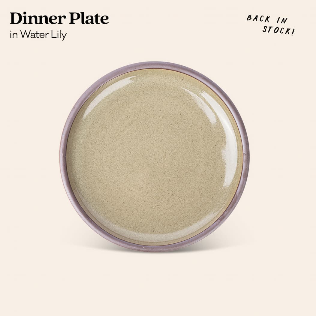 Dinner Plate in Water Lily