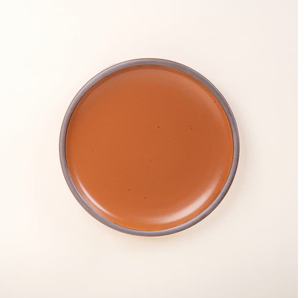 Dinner Plate in Bittersweet