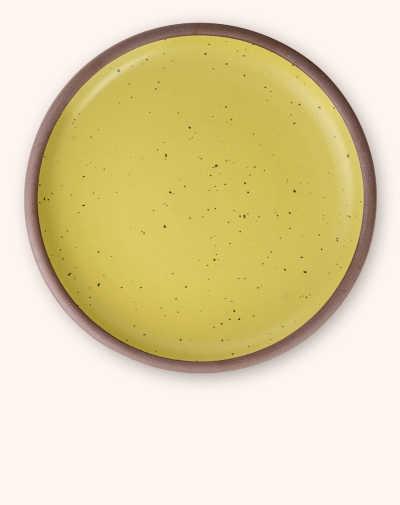 Dinner Plate in Yuzu