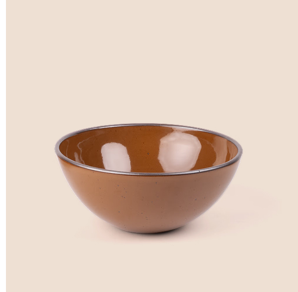 Popcorn Bowl in Sepia