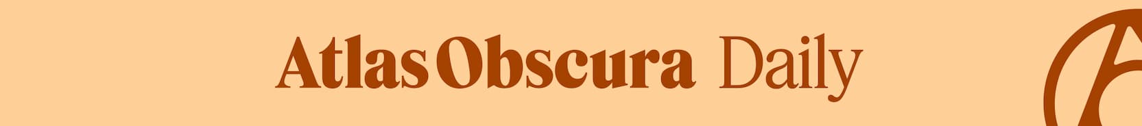 Atlas Obscura daily newsletter logo
