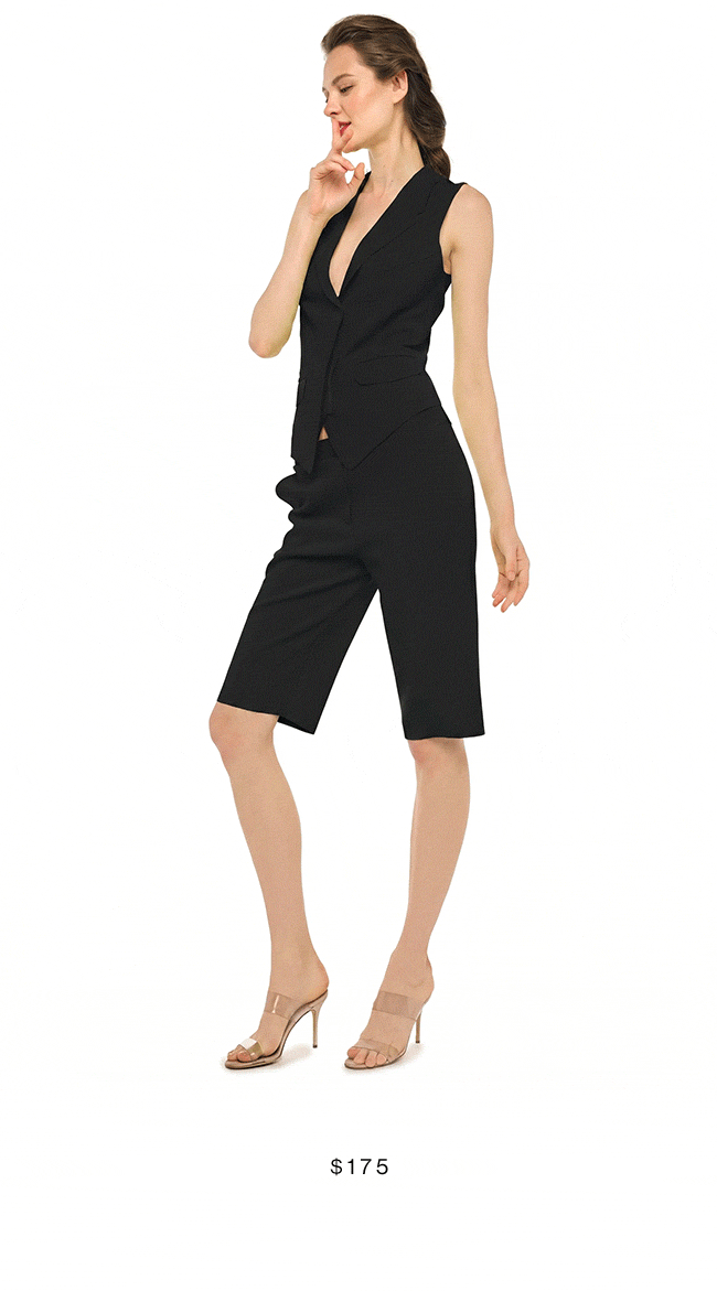 FLAT FRONT BERMUDA SHORT