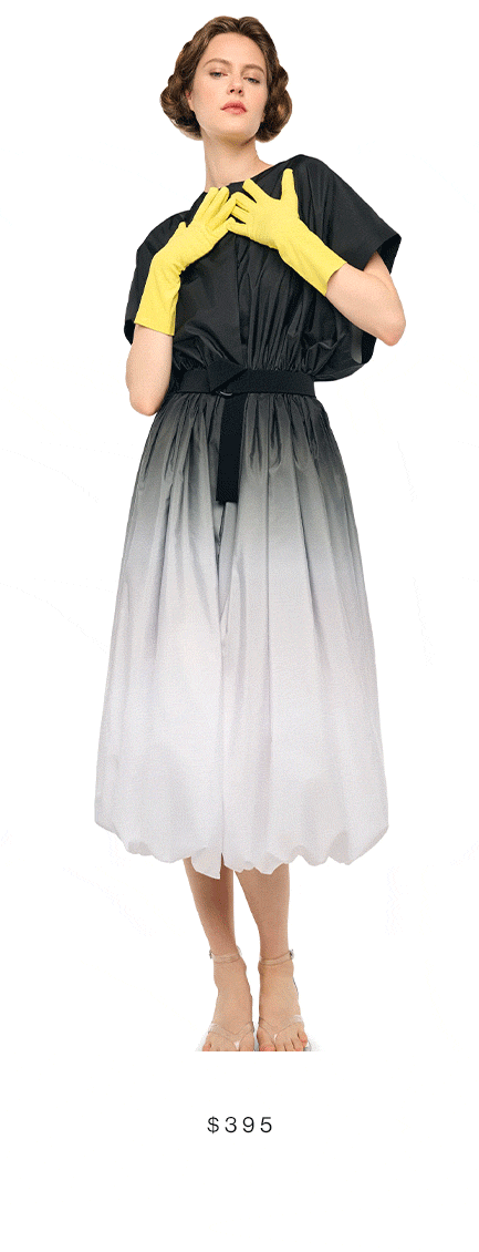 SLEEVELESS BF BUBBLE DRESS