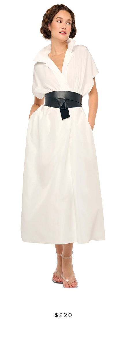 OVERSIZED SLEEVELESS NK SHIRT TO MIDCALF OPEN
