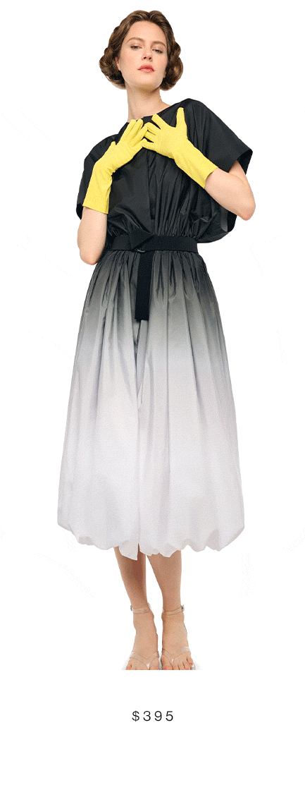 SLEEVELESS BF BUBBLE DRESS