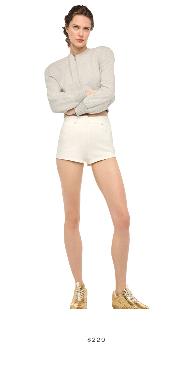 HIGH WAIST JEAN SHORT