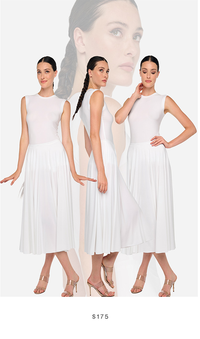 FLARED SKIRT TO MIDCALF