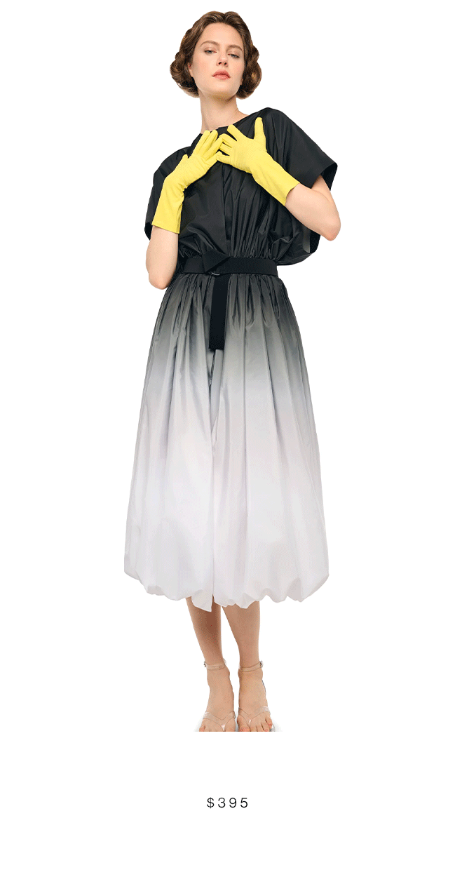 SLEEVELESS BF BUBBLE DRESS