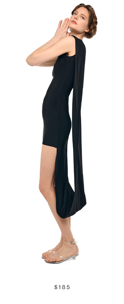 SLEEVELESS XL COCOON MINI DRESS