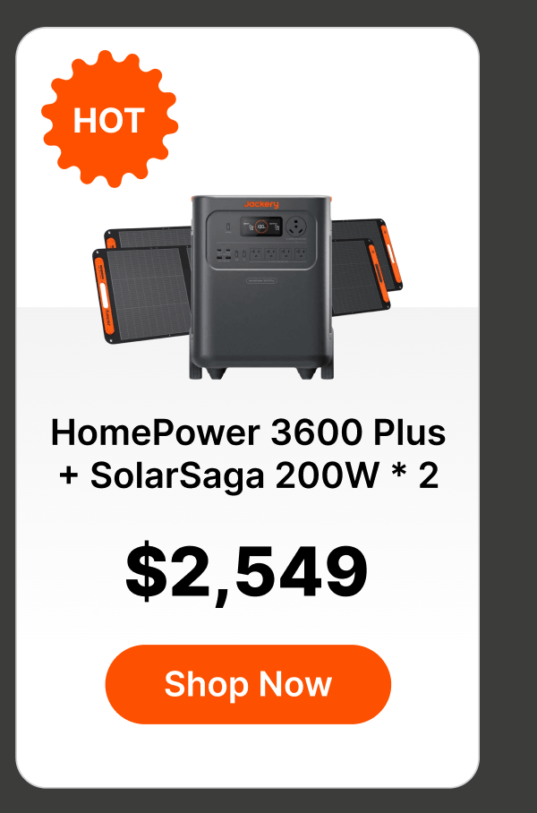 HomePower 3600 Plus + SolarSaga 200W x 2