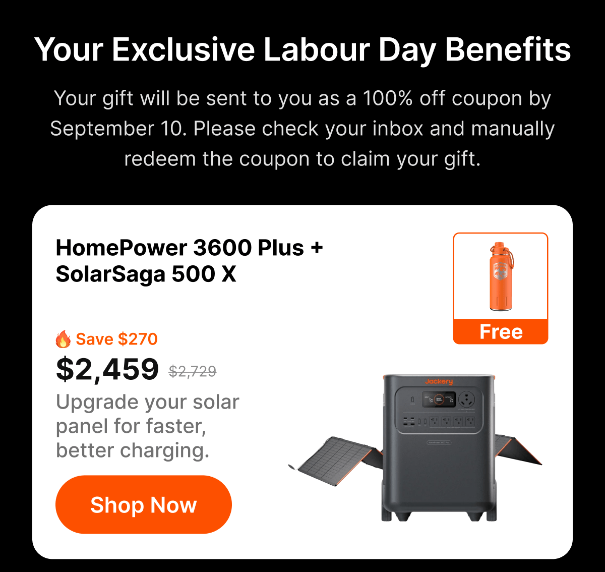 HomePower 3600 Plus + Solarsaga 500 X