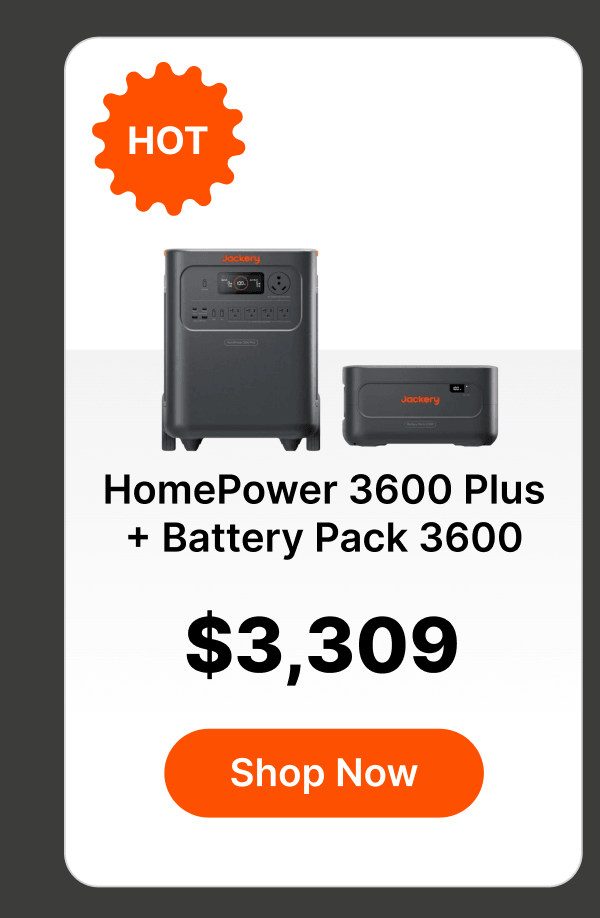 HomePower 3600 Plus + Battery Pack 3600