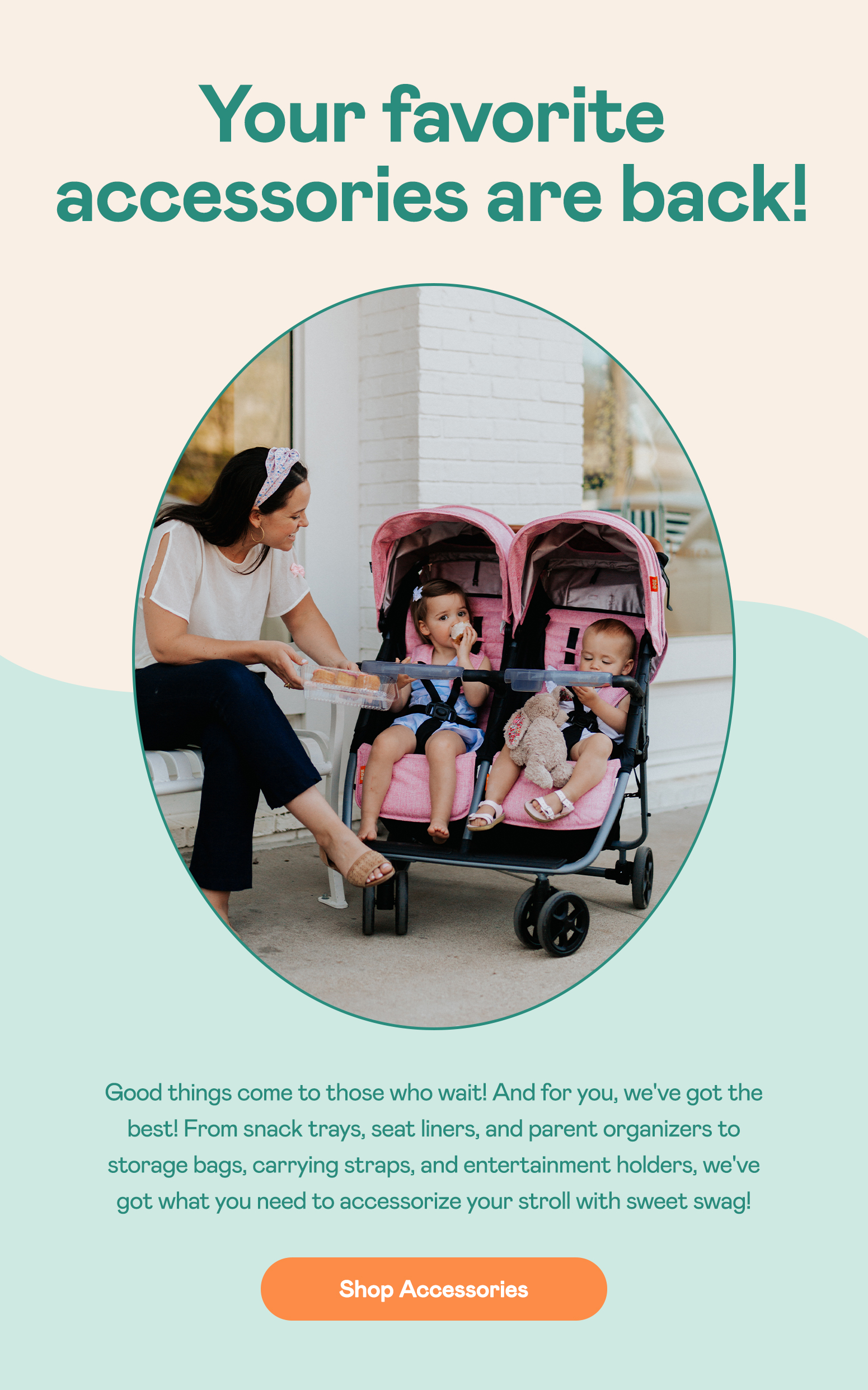 Your favorite accessories are BACK! Zoe Strollers
