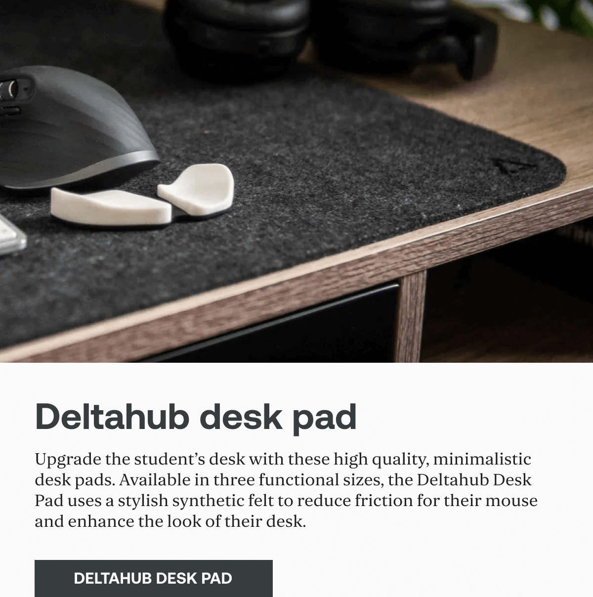 Deltahub desk pad