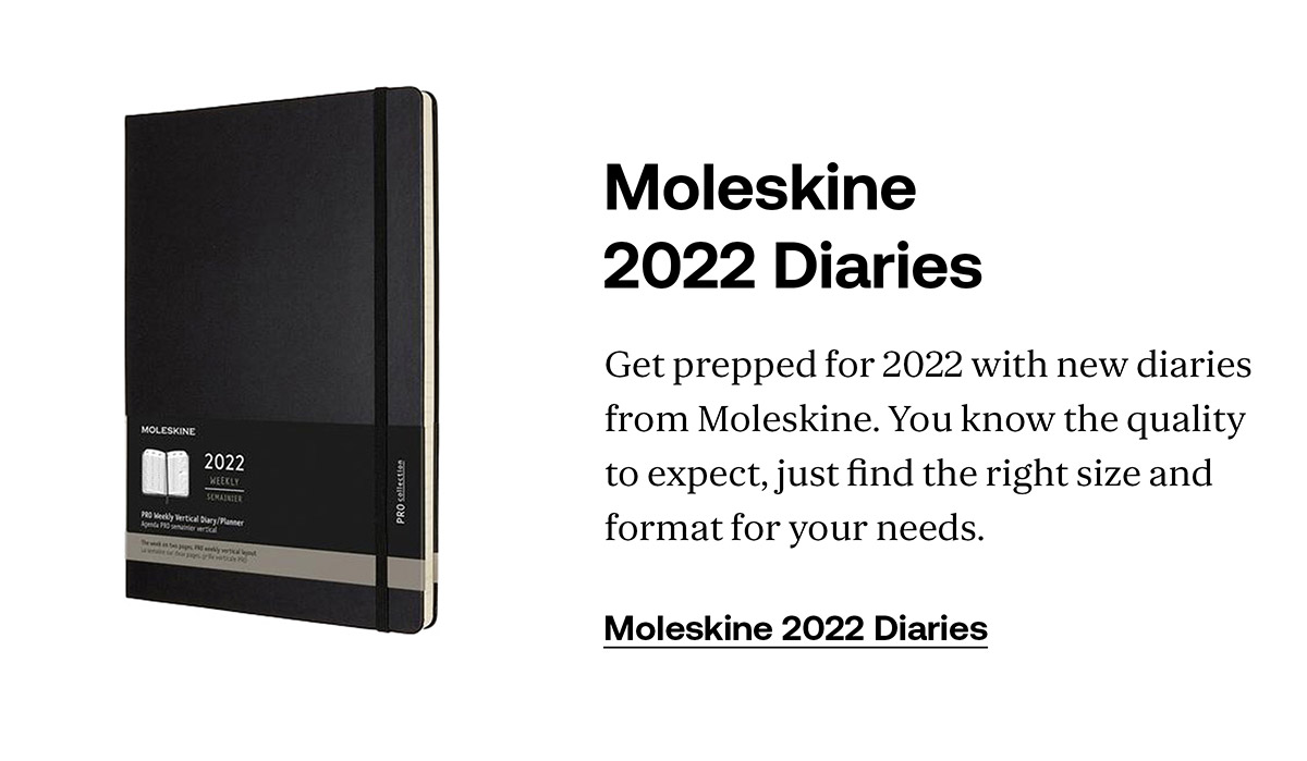 Moleskine 2022 Diaries