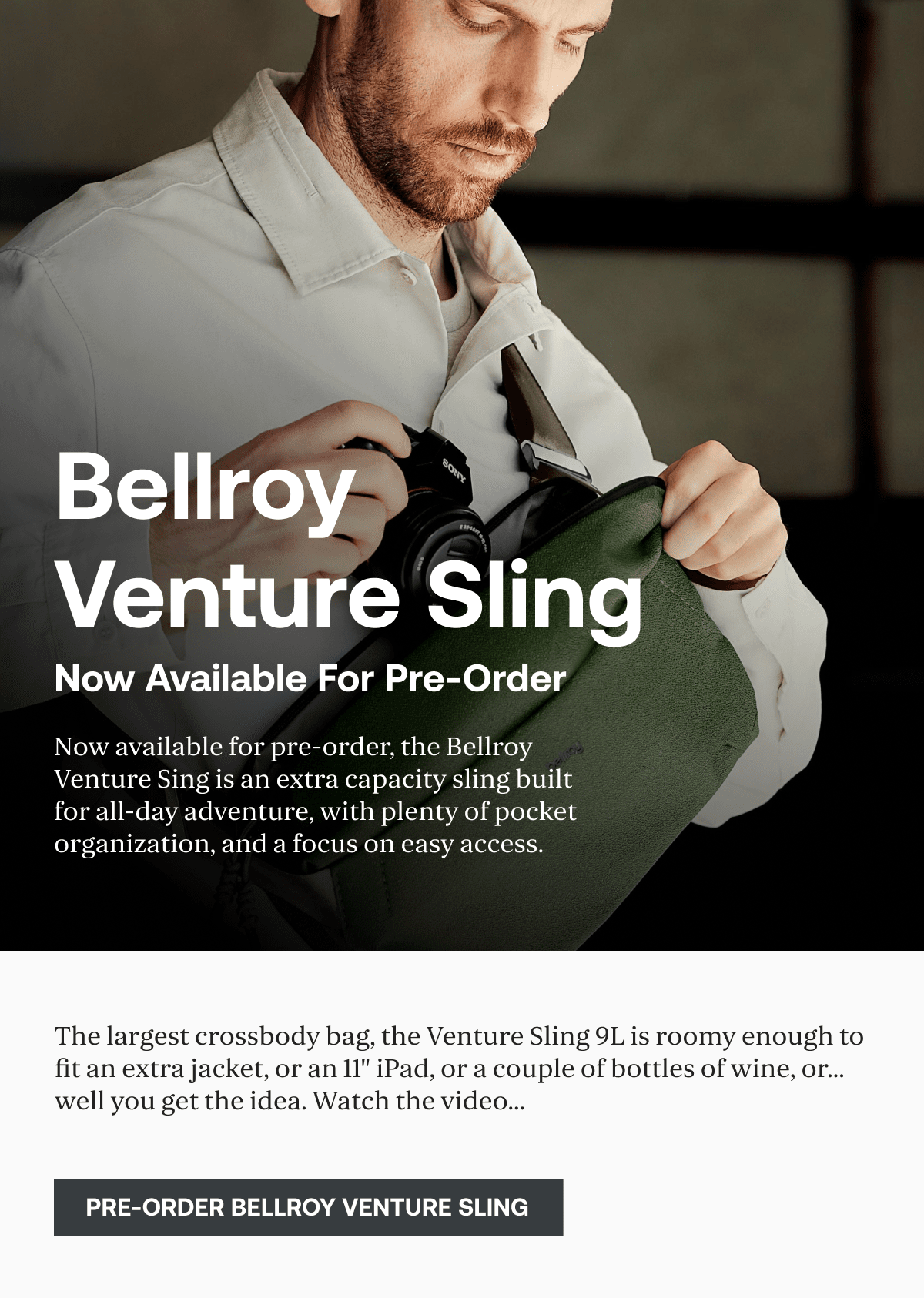 Bellroy Venture Sling