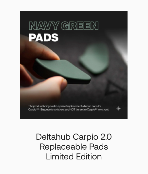 Deltahub Carpio 2.0 Replaceable Pads Limited Edition
