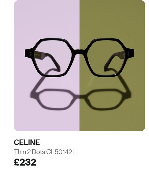 Celine Thin 2 Dots CL50142I £232. Shop now.