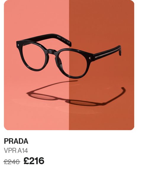 Prada VPR A14 £216, was £246. Shop now.