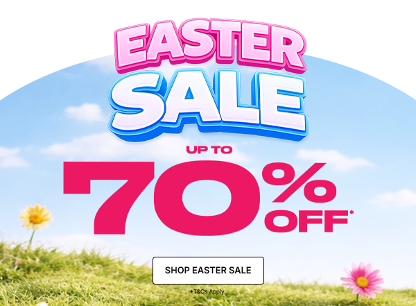 Easter Sale | Up to 70% Off | Shop Now