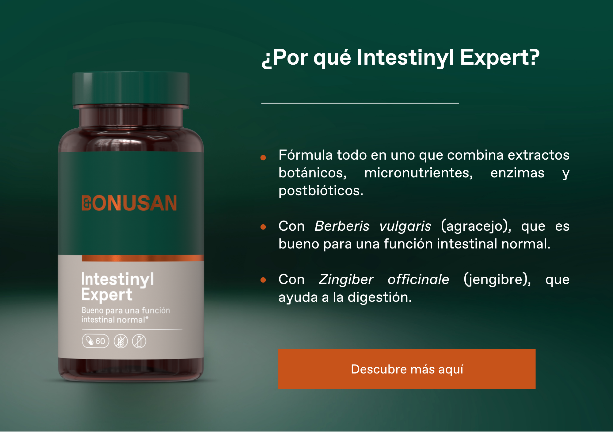 Onze nieuwste formule Intestinyl Expert