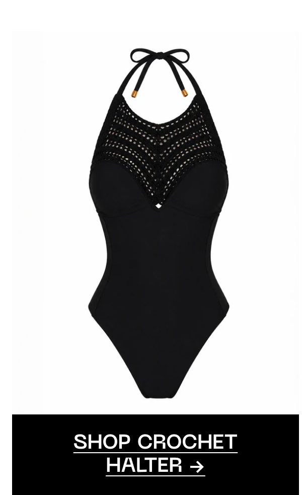 Shop crochet halter