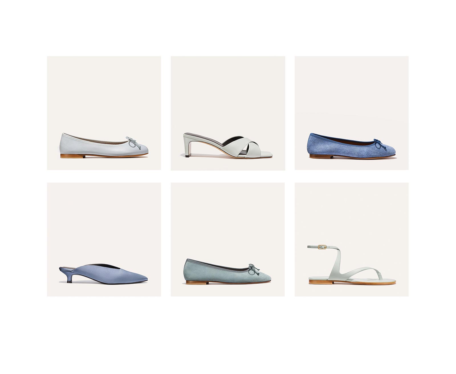 Shop the light blue edit
