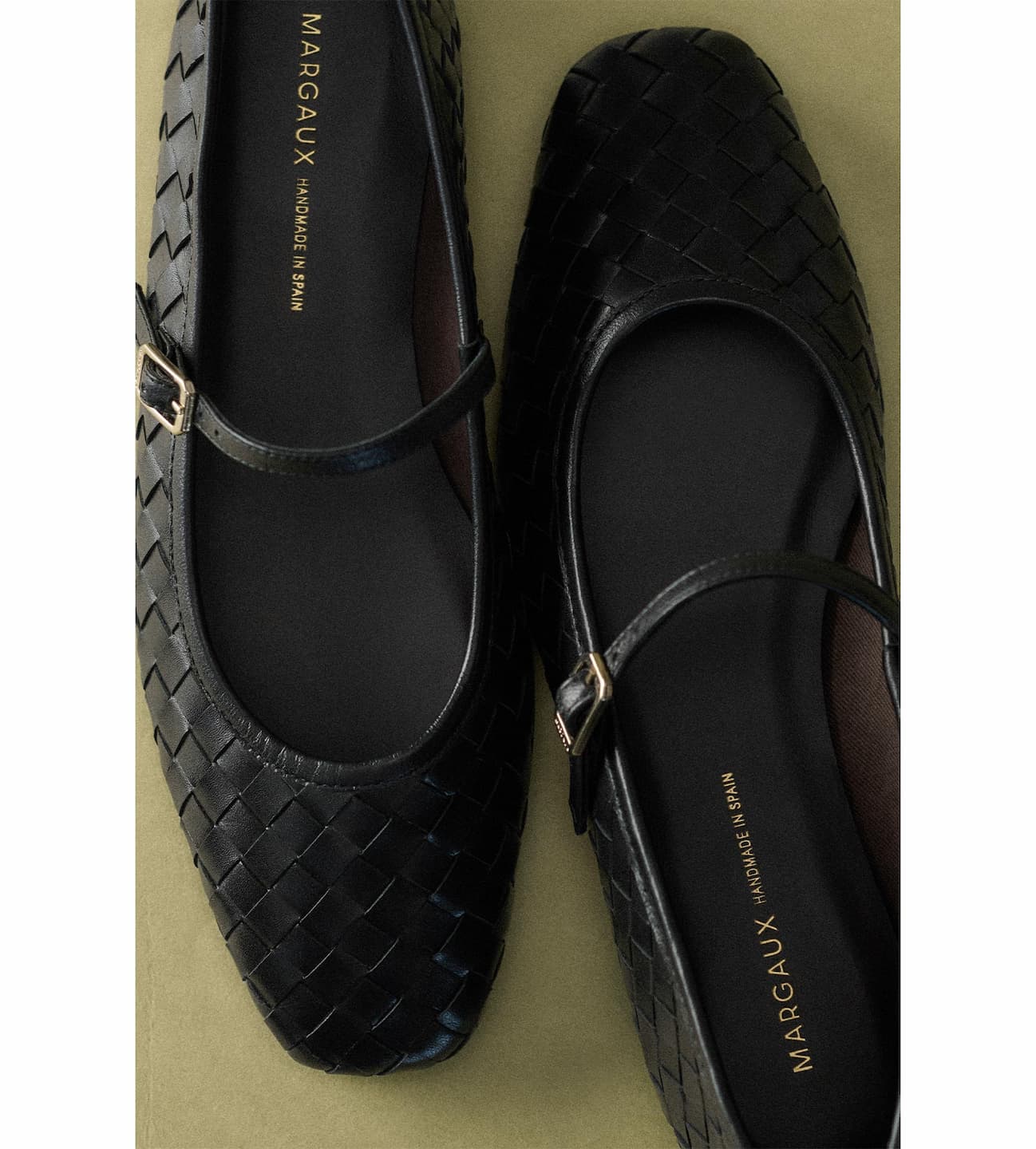 The Fonteyn Jane in Black Woven Pasado Nappa