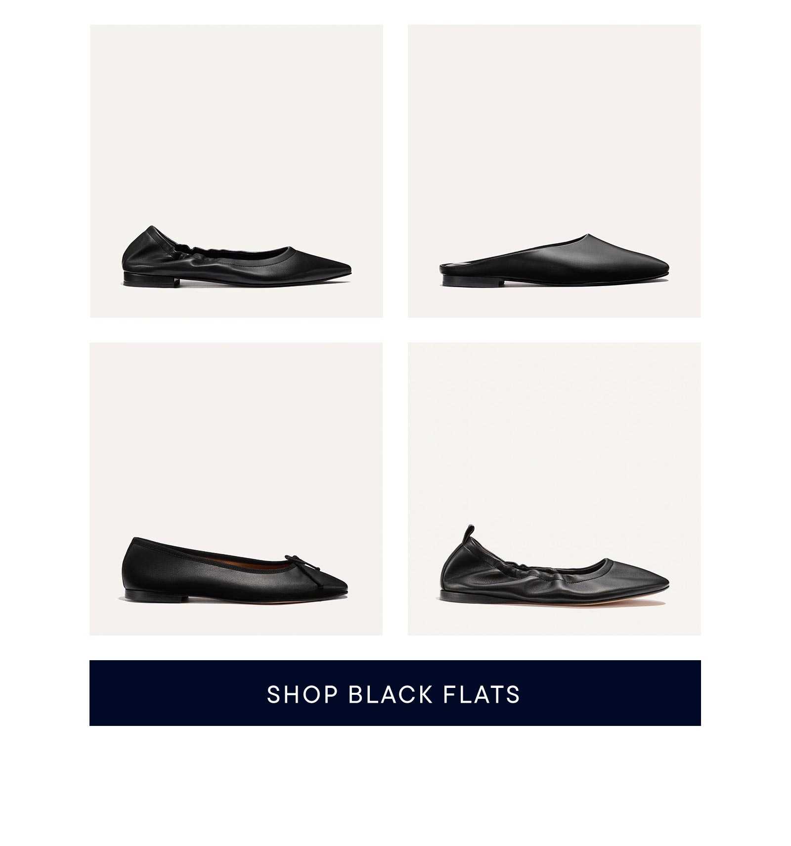 Shop black flats