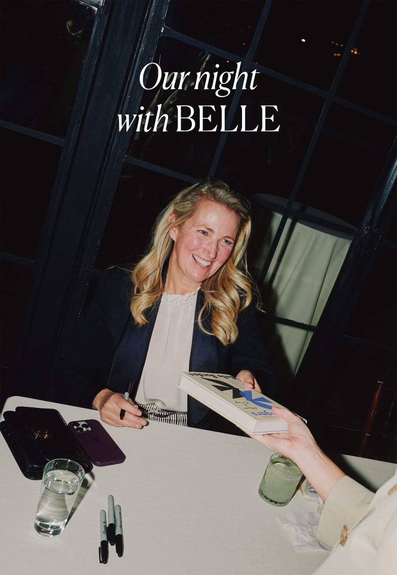 Our night with Belle