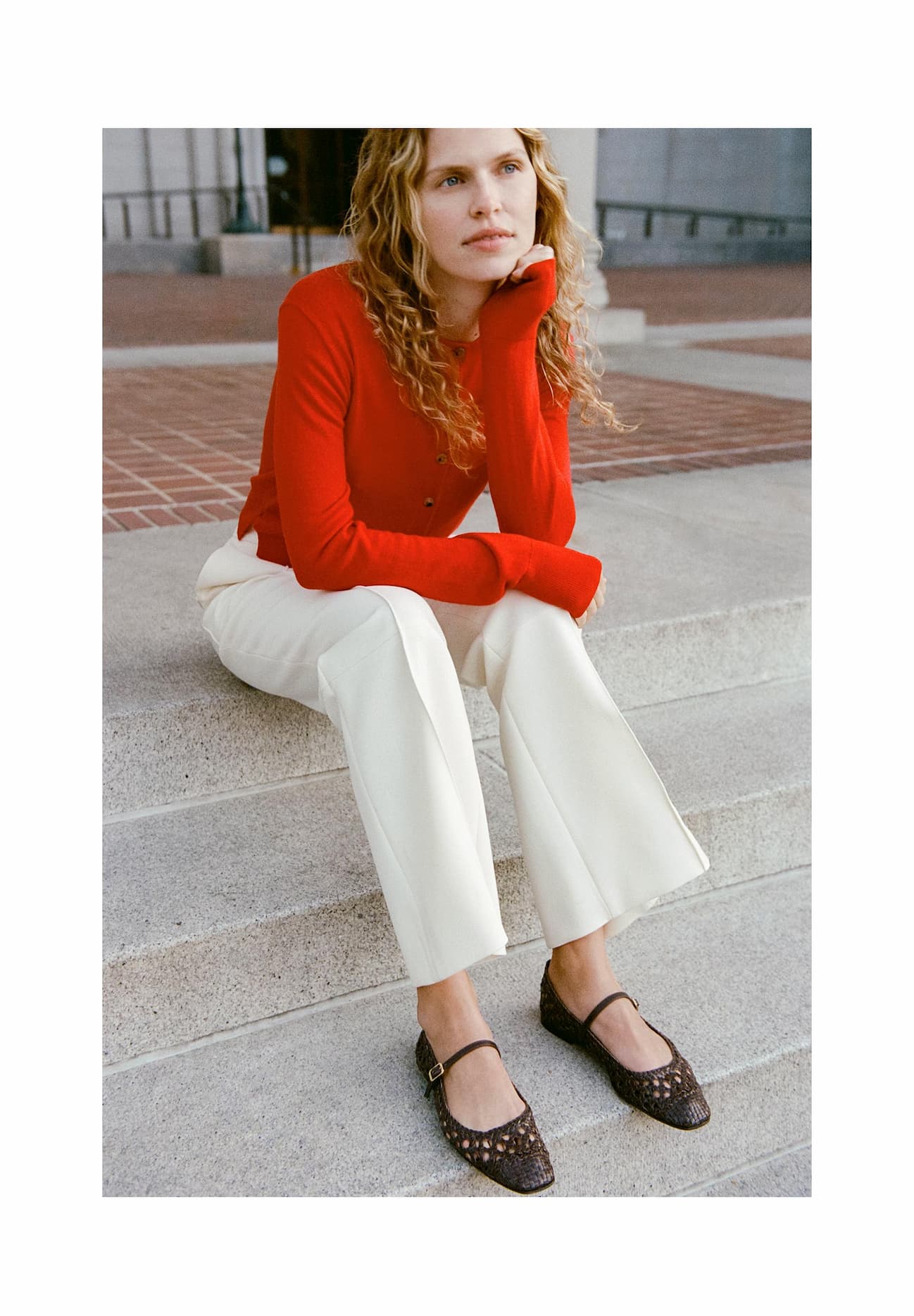 The Fonteyn Jane in Espresso Woven Leather