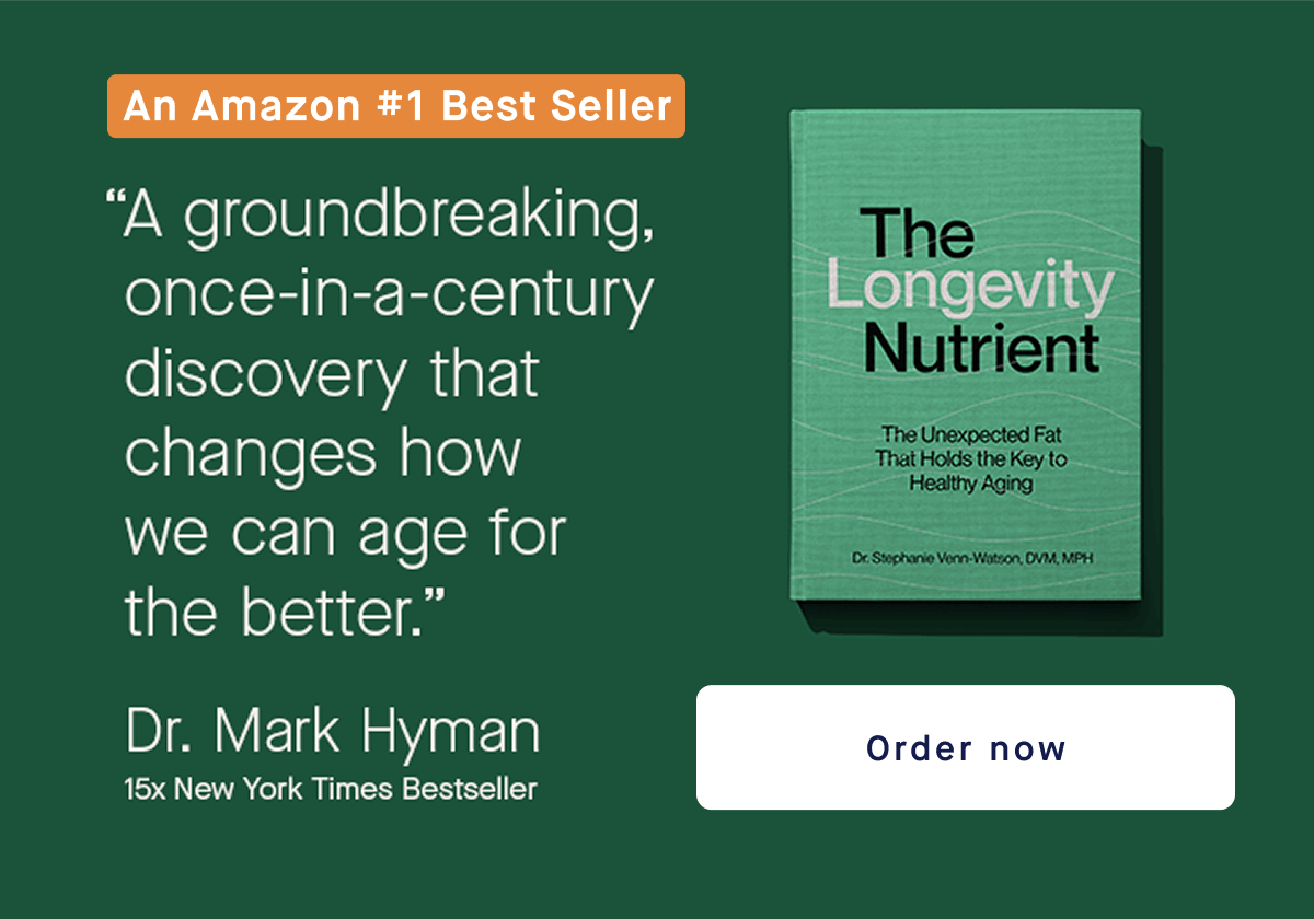 An Amazon #1 Best Seller | "A groundbreaking, once-in-a-century discovery that changes how we can age for the better." Dr. Mark Hyman - 15x New York Times Bestseller | Order Now