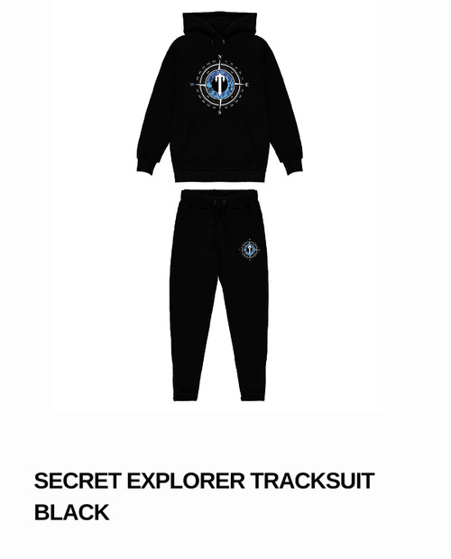 Secret Explorer Tracksuit Black