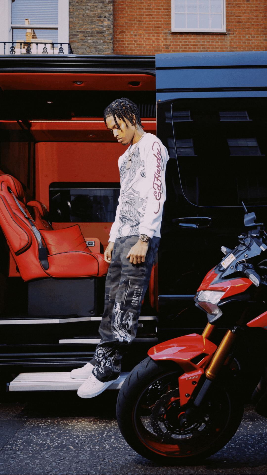 TRAPSTAR C X ED HARDY