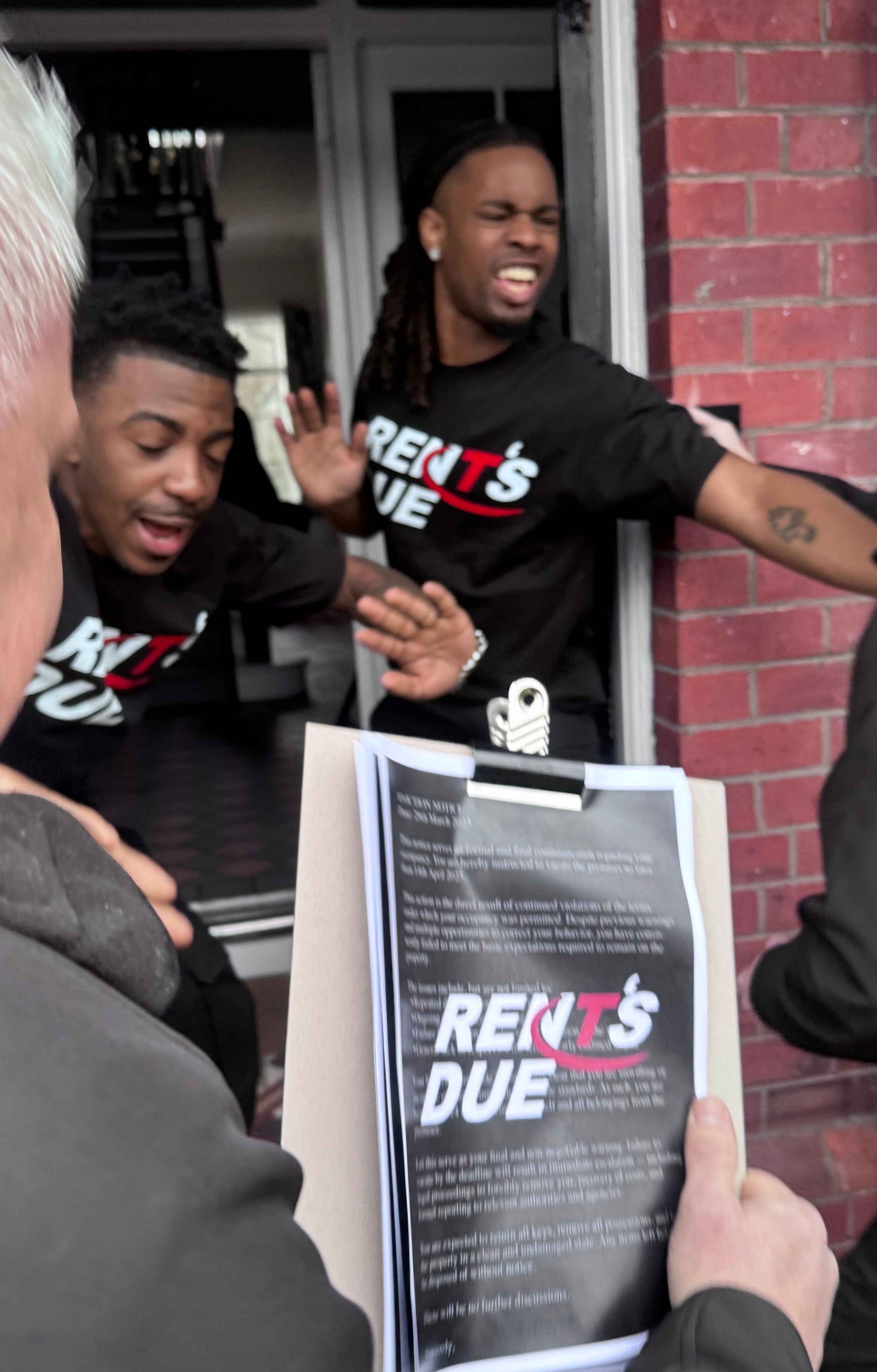 RENT'S DUE