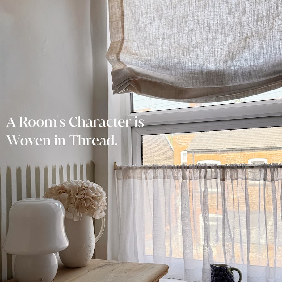 A Room's Character is Woven in Thread.