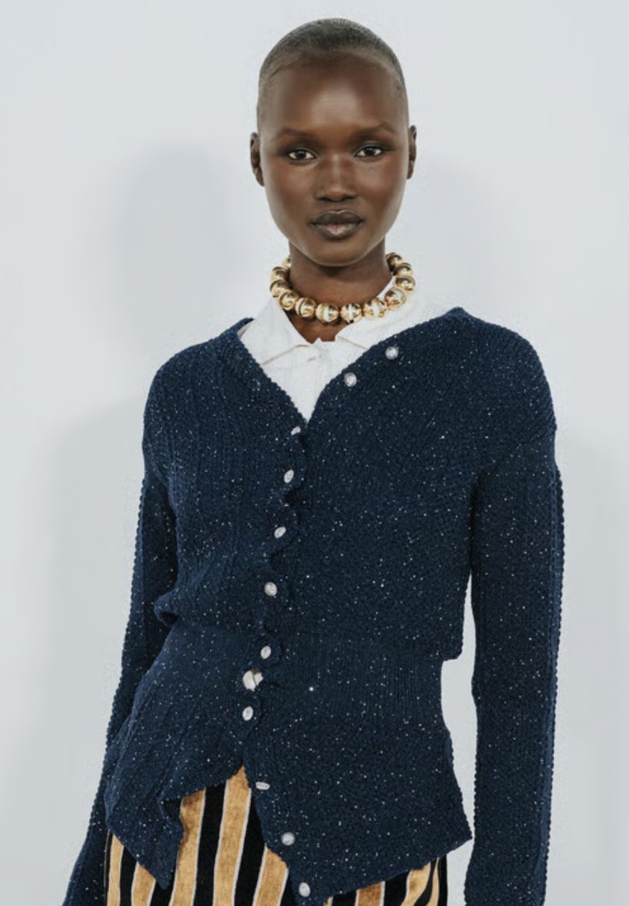 modelka z pokazu Tory Burch