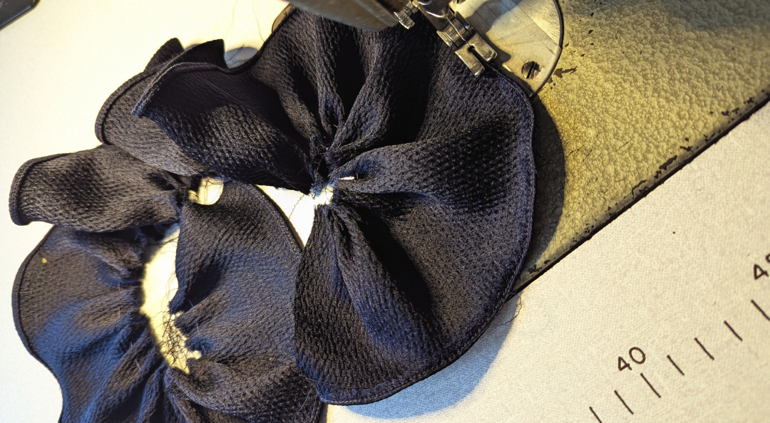 Testing sleeves during garment making