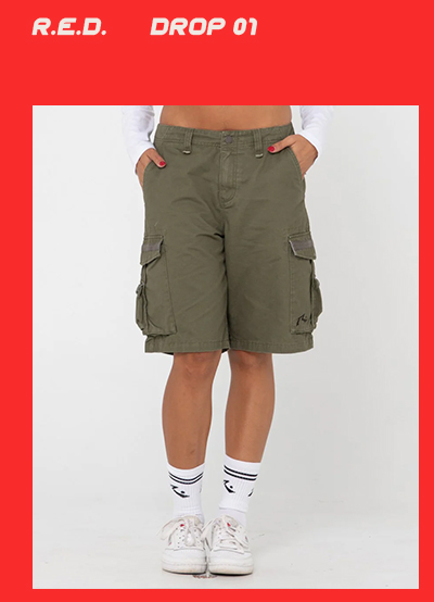 Tank Girl Low Rise Loose Fit Cargo Short | Shop Now