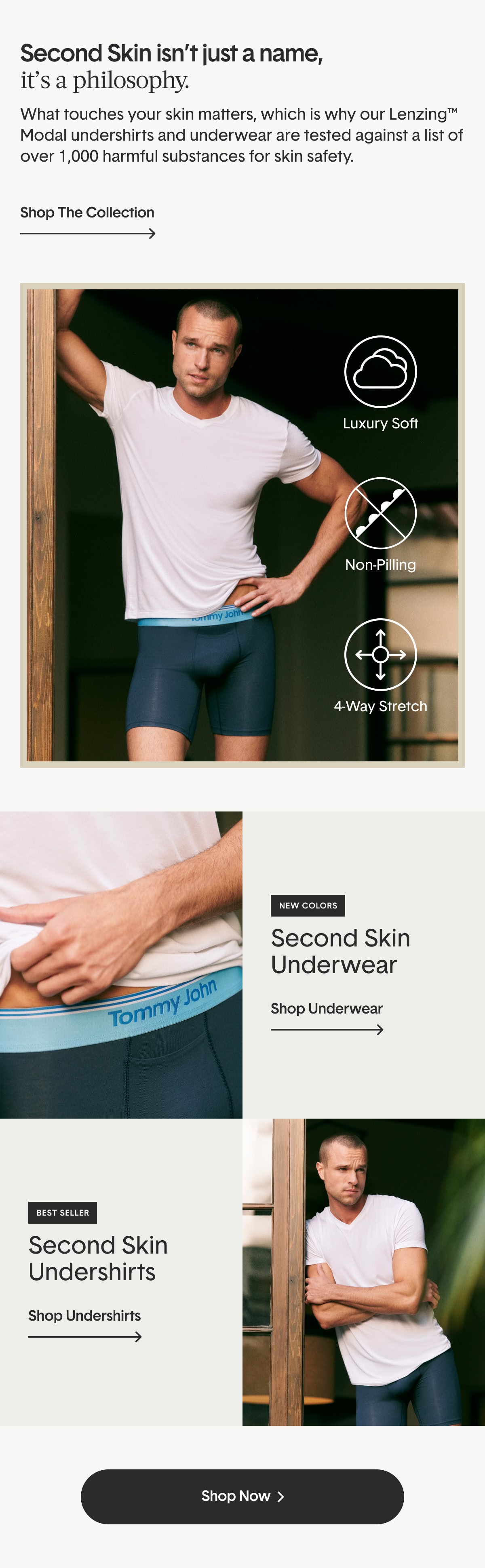 Go Beyond Basics | Shop Second Skin >